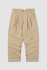 Pleated Pant - Sand - Oli.