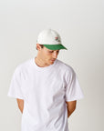 Flower Cap - White & Green