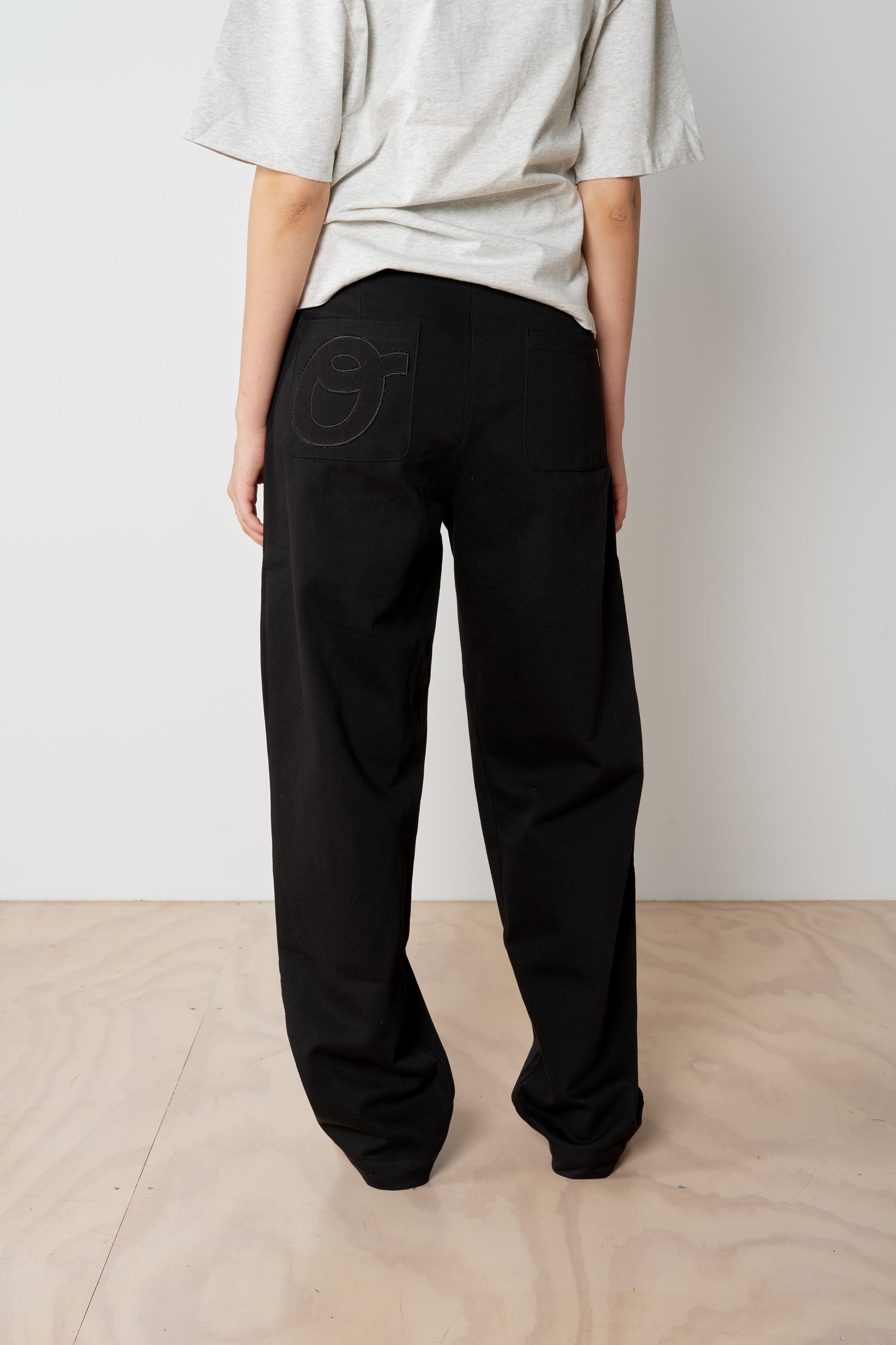 Pleated Pant - Black