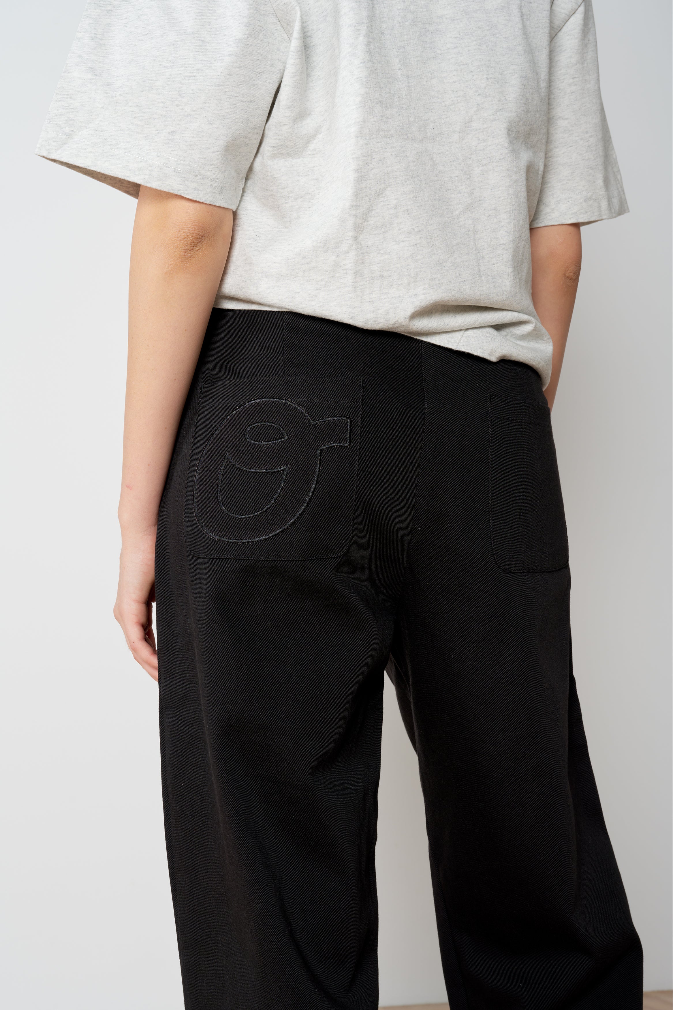 Pleated Pant - Black