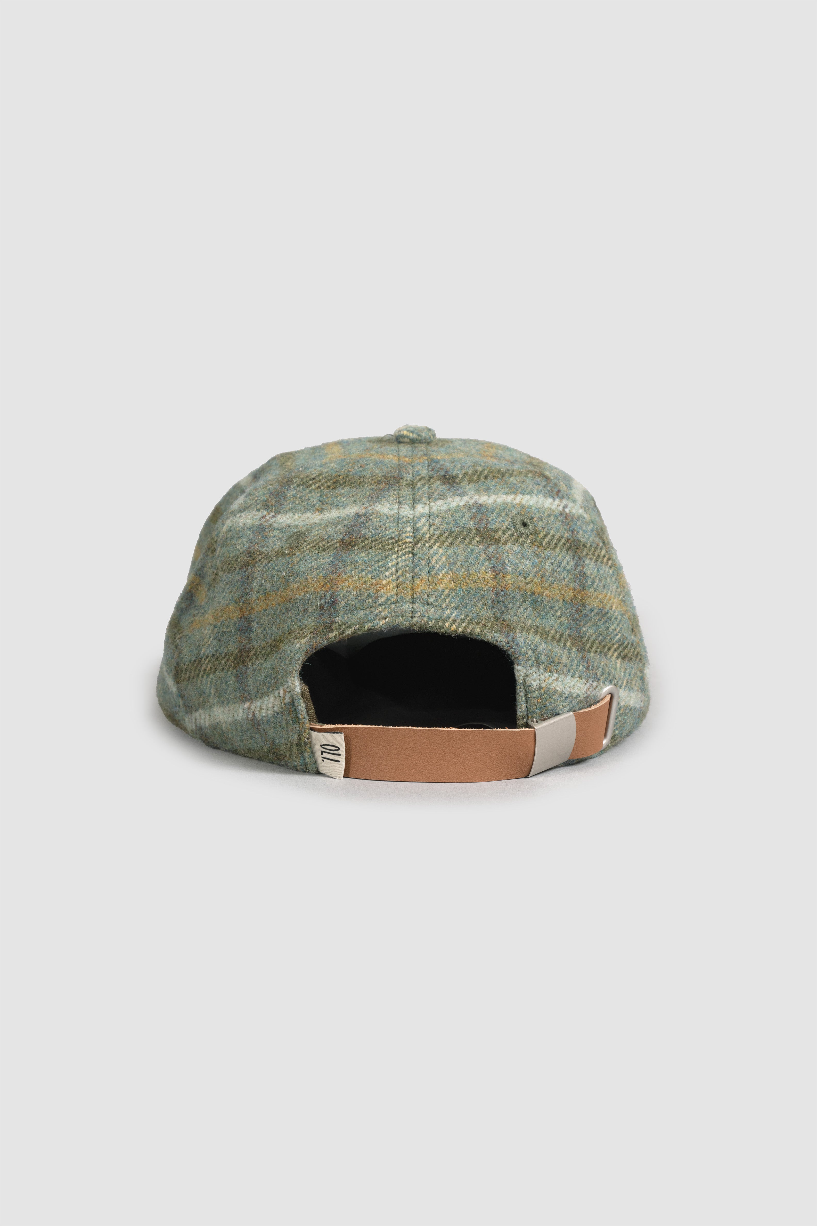 Appliqué Cap - Wool Check