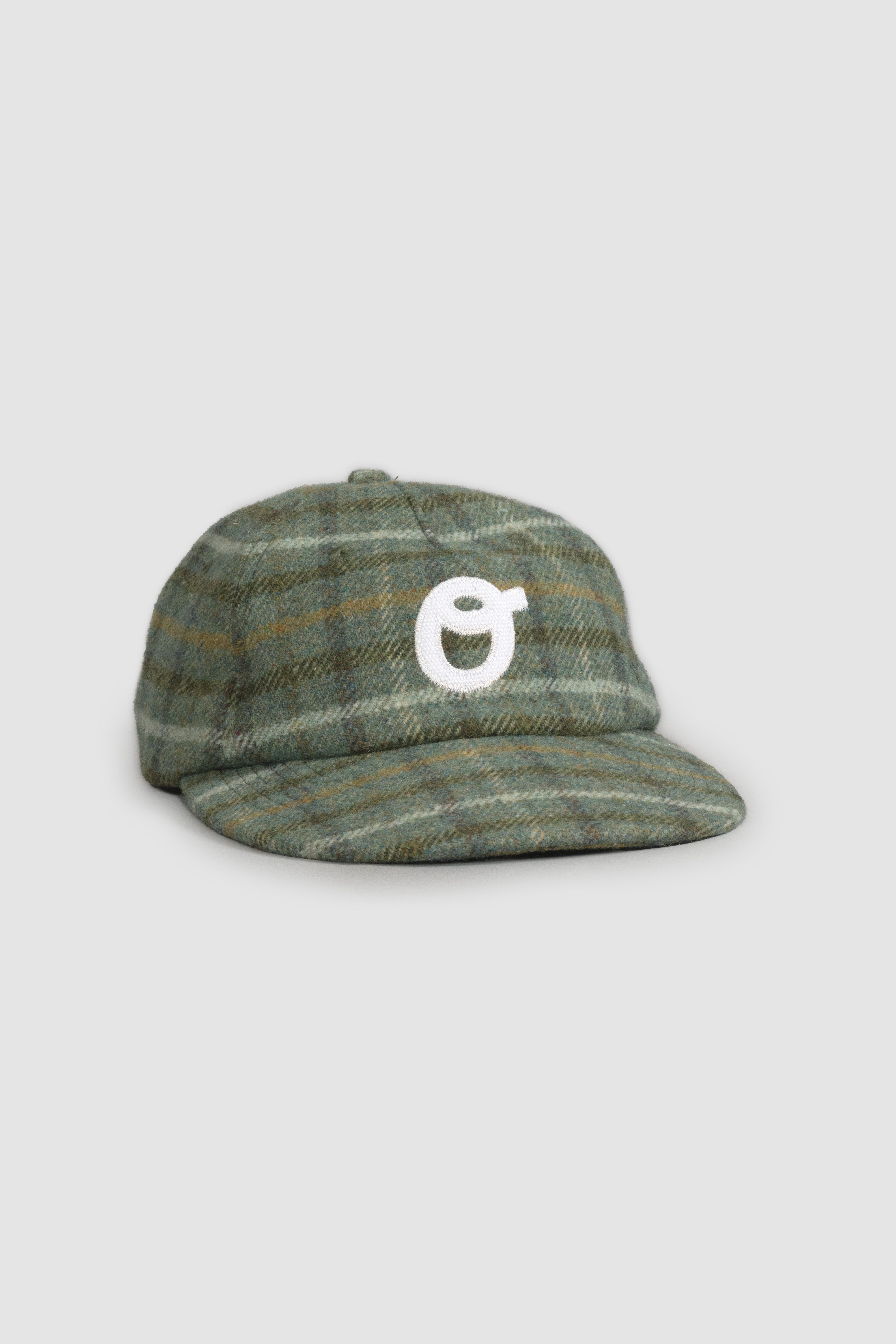 Appliqué Cap - Wool Check