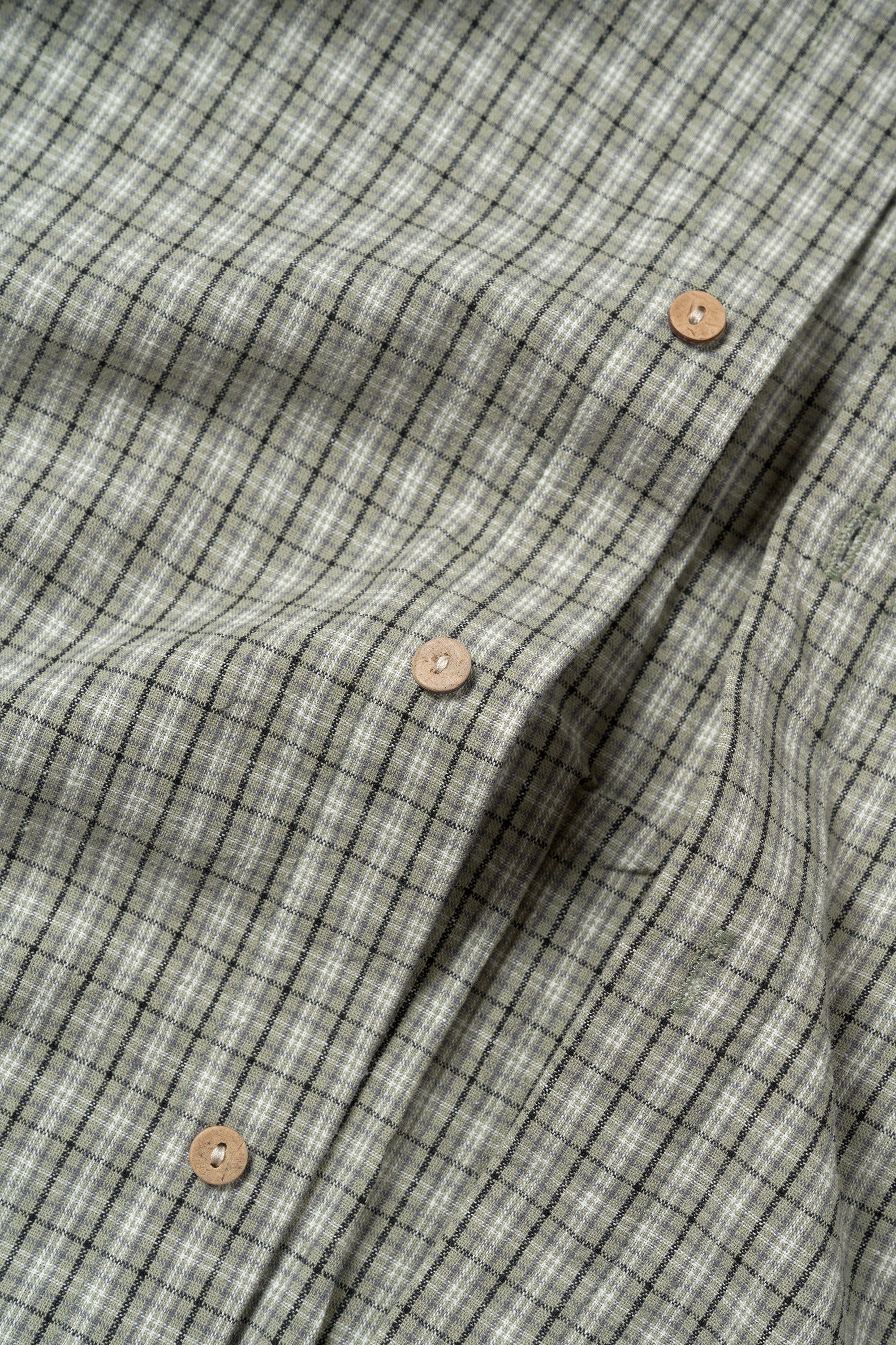 Breeze Button Up - Sage