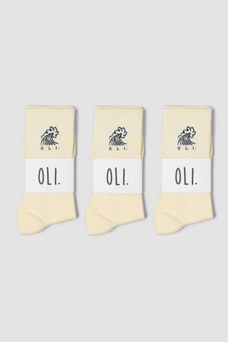 Wave Sock - Butter