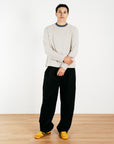 Phoebie Stripe Long Sleeve T - White