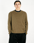 Phoebie Stripe Long Sleeve T - Olive