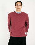 Phoebie Stripe Long Sleeve T - Red