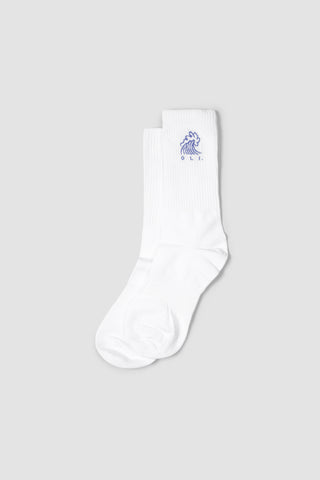 Wave Sock - White