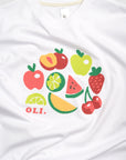 Fruit Salad Crop T - White