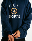 Basketball Sports Hood - Navy