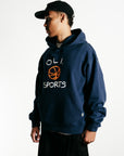 Basketball Sports Hood - Navy
