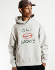 Footy Sports Hood - Snow Marle