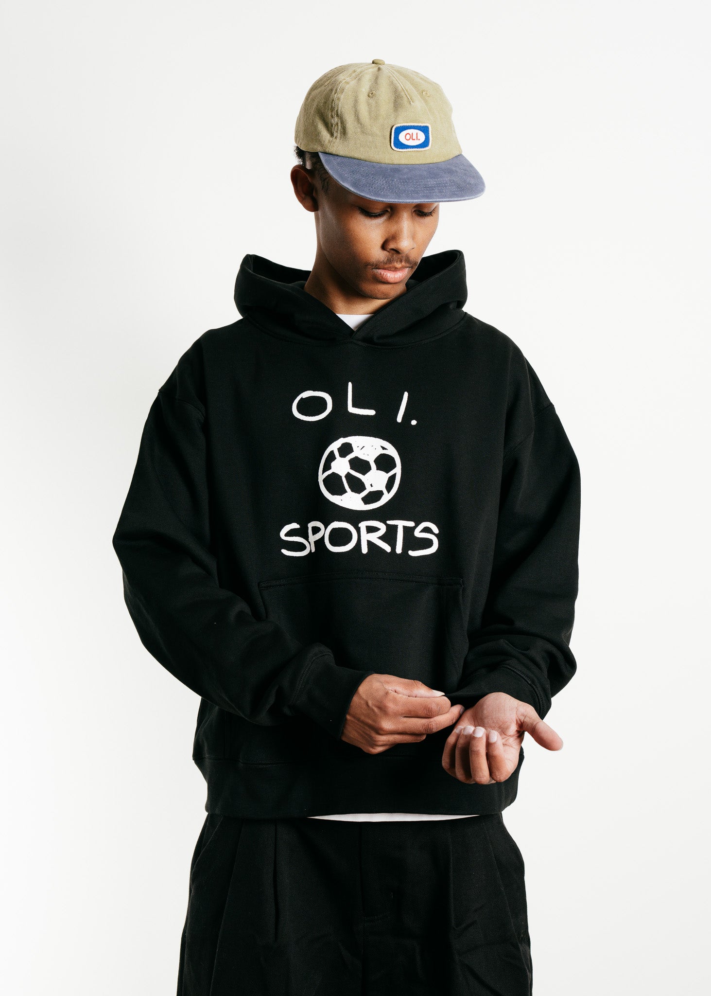 Soccer Sports Hood - Black