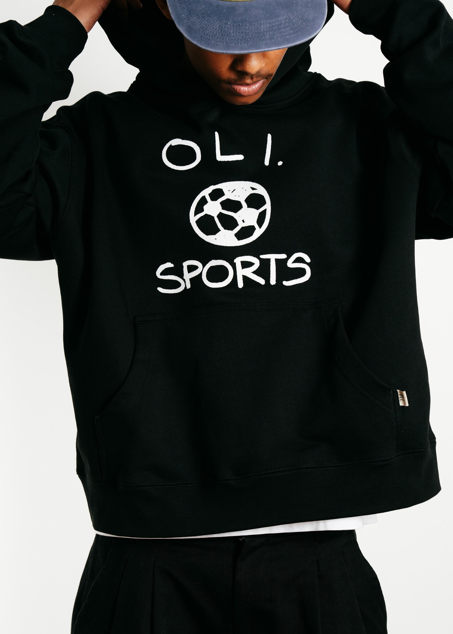 Soccer Sports Hood - Black