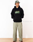 Embroidered I Hate Golf Hood - Black