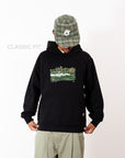 Embroidered I Hate Golf Hood - Black