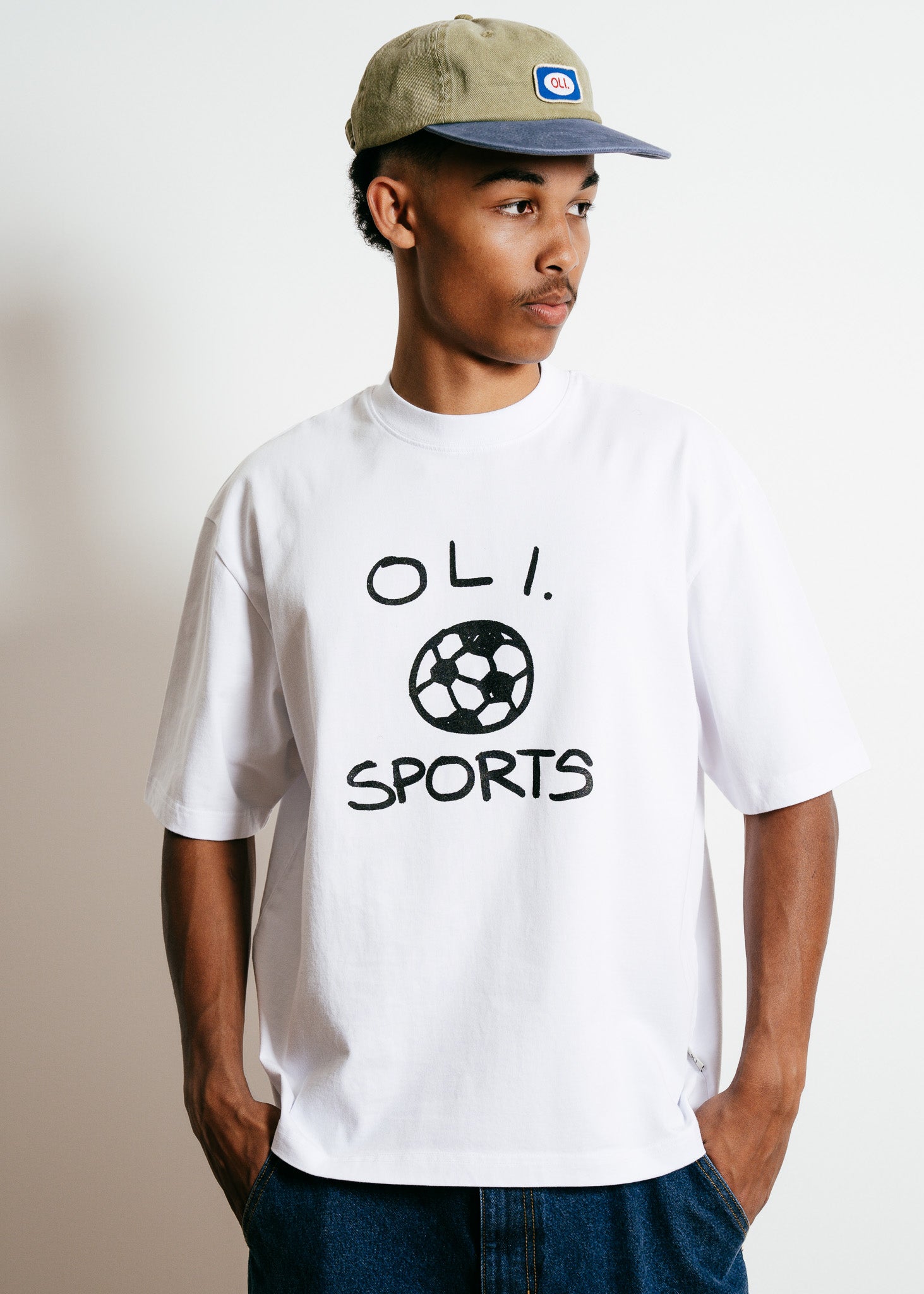Soccer Sports T - White