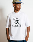 Soccer Sports T - White