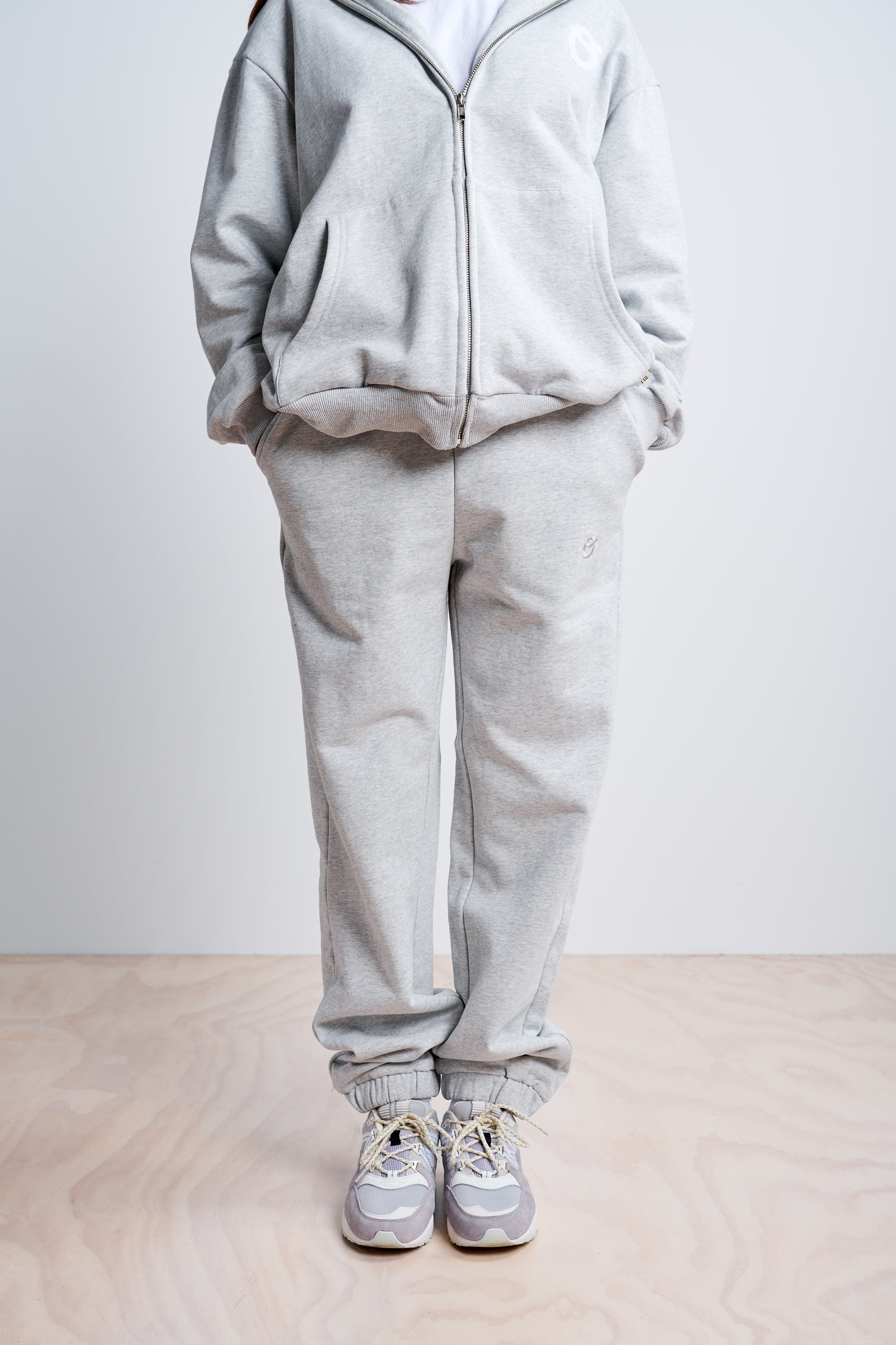 Track Pant - Snow Marle