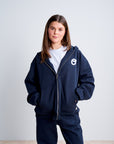 Zip Hood - Navy