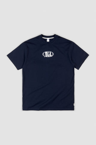 Oli x Rusty Badge T - Navy