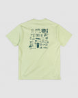 Garden Shed Back Print T - Wasabi