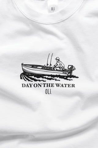 Day On The Water T - White