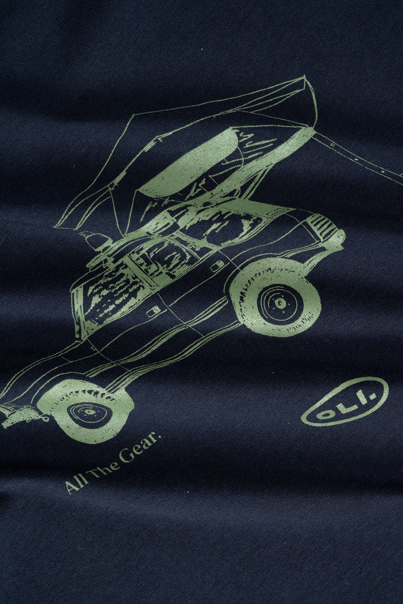 All The Gear No Idea T - Navy