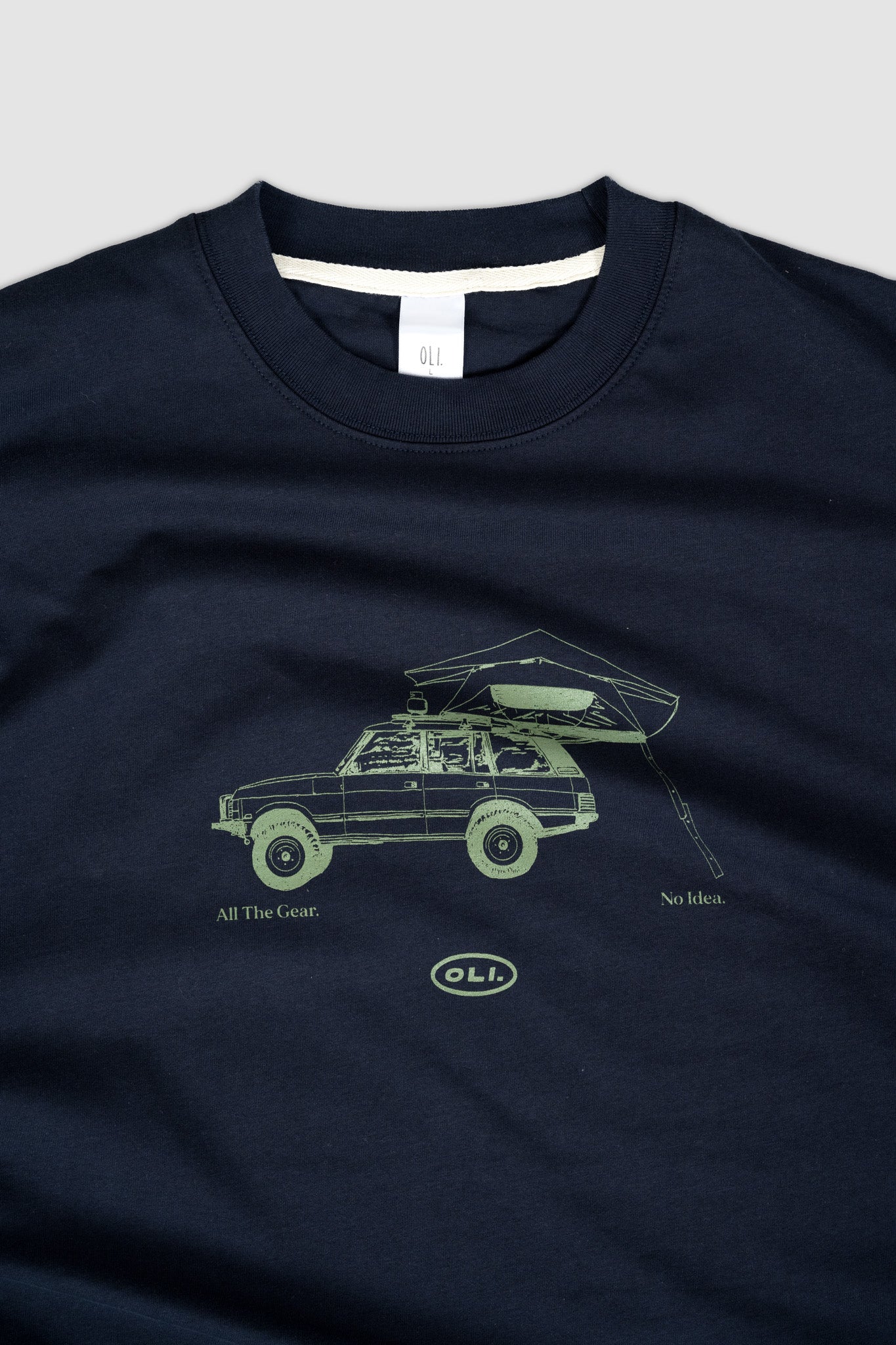 All The Gear No Idea T - Navy