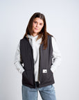 Reversible Carpenter Vest - Black & Coal