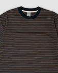 Jamie Stripe Long Sleeve T - Brown
