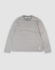 Jamie Stripe Long Sleeve T - Grey