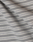 Jamie Stripe Long Sleeve T - Grey
