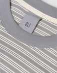 Jamie Stripe Long Sleeve T - Grey