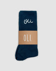 Script Sock - Navy