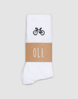 Bike Sock - White