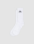 Bike Sock - White