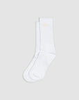 Script Sock - White