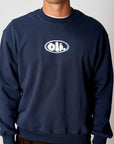 Fluid Logo Pullover - Navy