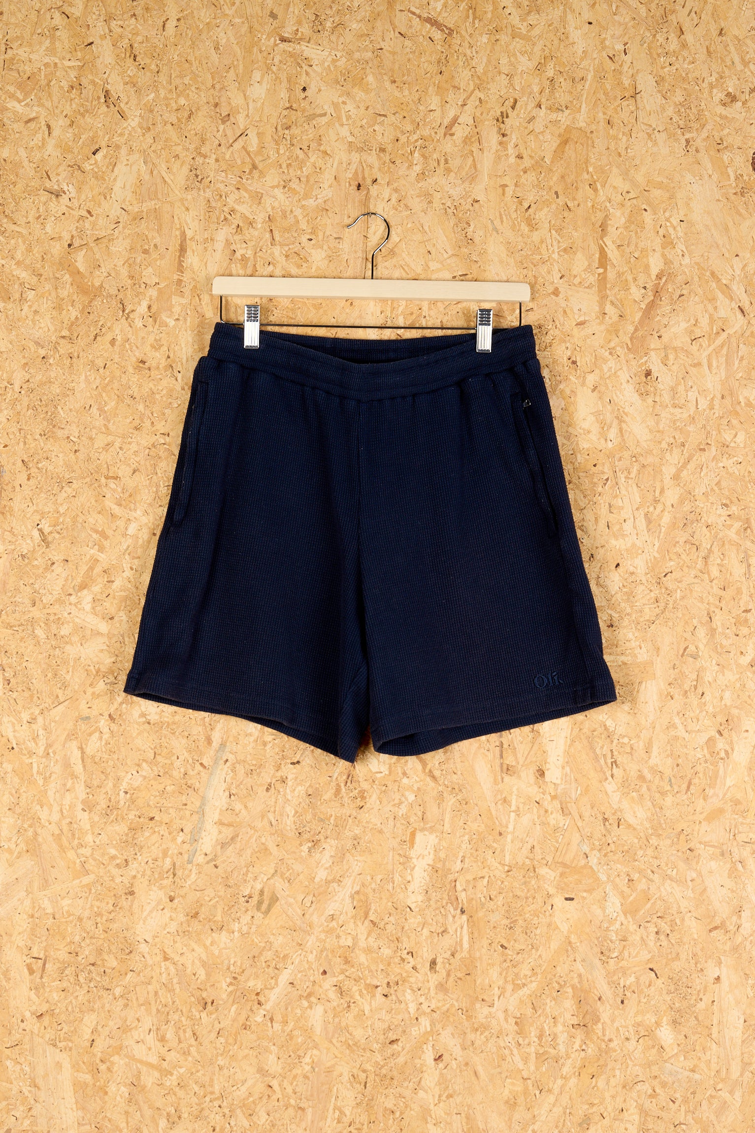 PRE LOVED | Waffle shorts navy - L/34