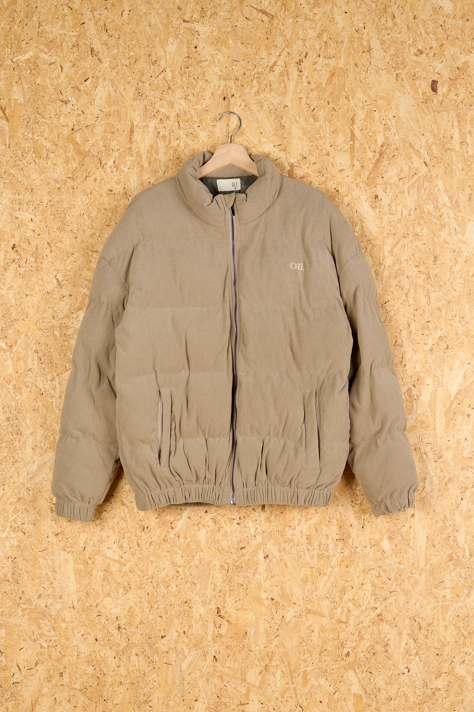 PRE LOVED | Cord Puff Jacket Natural - M