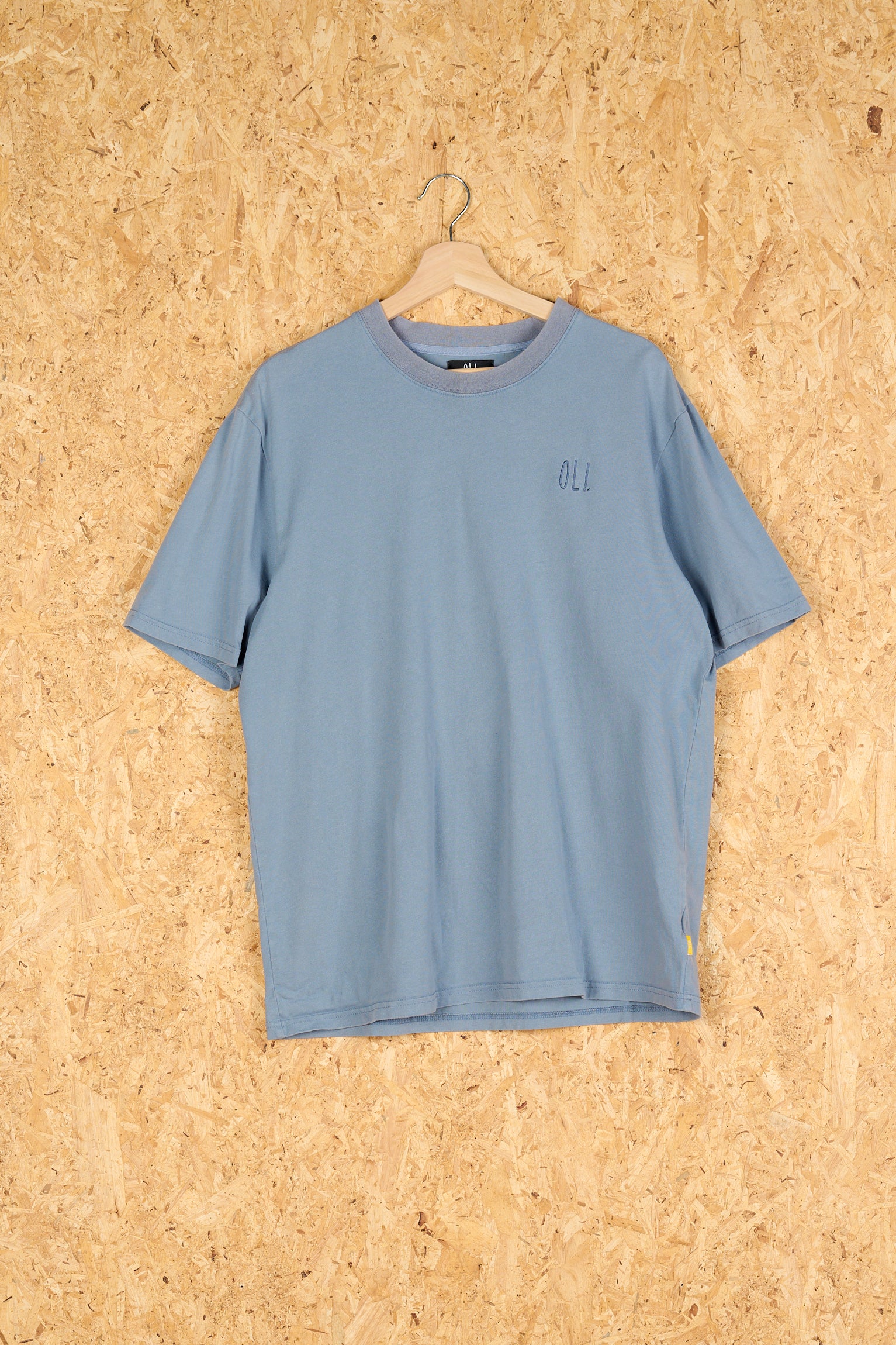 PRE LOVED | Staple Embroidered T Petrol Blue - XL