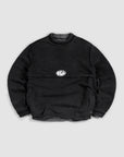 Reversible Mock Neck - Washed Black