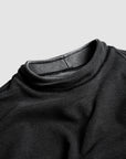 Reversible Mock Neck - Washed Black