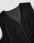 Reversible Carpenter Vest - Black & Coal