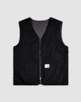 Reversible Carpenter Vest - Black & Coal