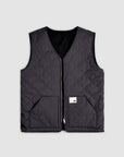 Reversible Carpenter Vest - Black & Coal