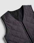 Reversible Carpenter Vest - Black & Coal