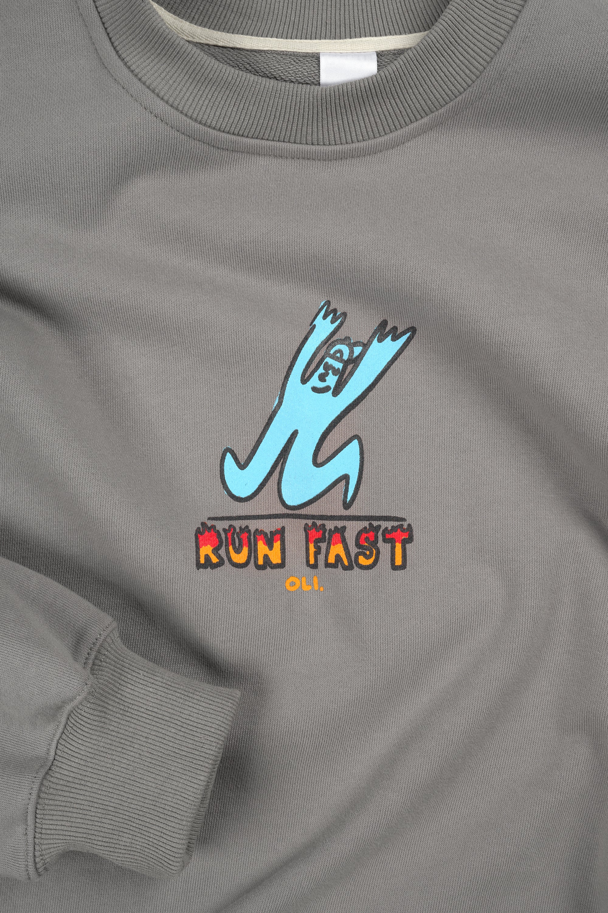 Run Fast Pullover - Stone