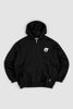 Zip Hood - Black